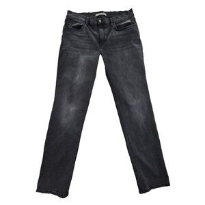 Joe's Jeans Men's 34W 32L Black Straight Leg Quiet Luxury Stretch Workwear